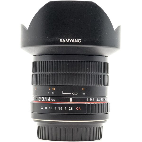 samyang mf 14mm f/2.8 mk2 canon ef fit (condition: excellent)