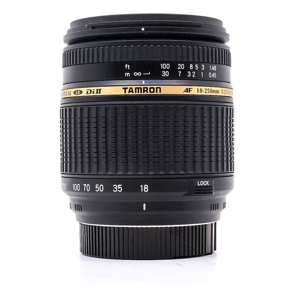 tamron af 18-250mm f/3.5-6.3 di ii ld aspherical (if) macro nikon fit (condition: good)