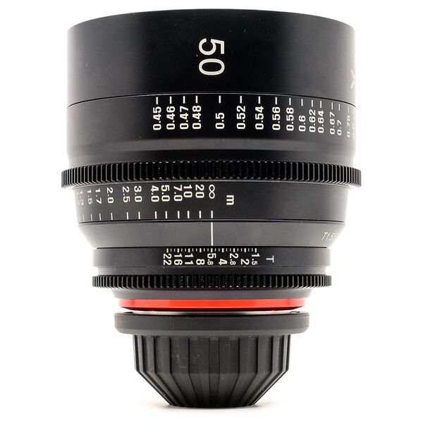 samyang xeen 50mm t1.5 pl fit (condition: excellent)