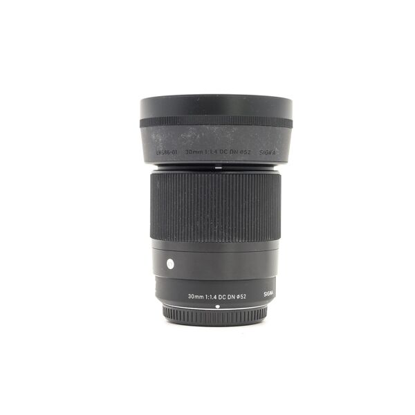 sigma 30mm f/1.4 dc dn contemporary micro four thirds fit (condition: excellent)