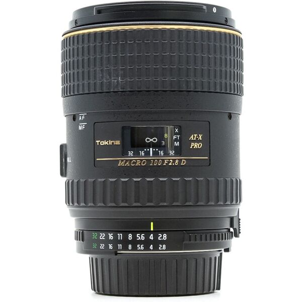 tokina 100mm f/2.8d at-x pro macro nikon fit (condition: like new)