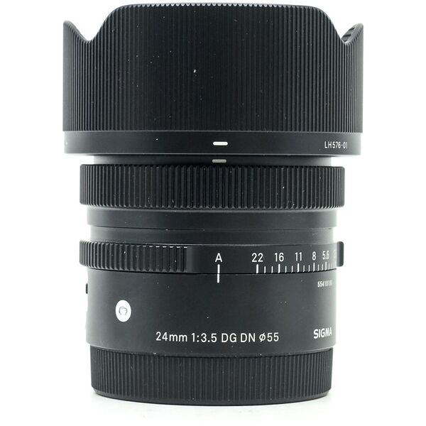 sigma 24mm f/3.5 dg dn contemporary sony fe fit (condition: excellent)