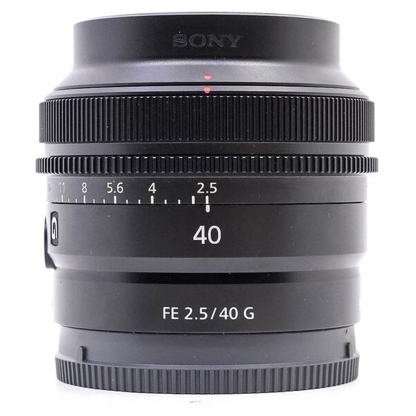 sony fe 40mm f/2.5 g (condition: excellent)