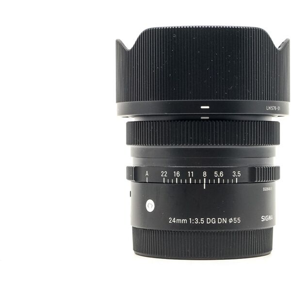 sigma 24mm f/3.5 dg dn contemporary sony fe fit (condition: like new)