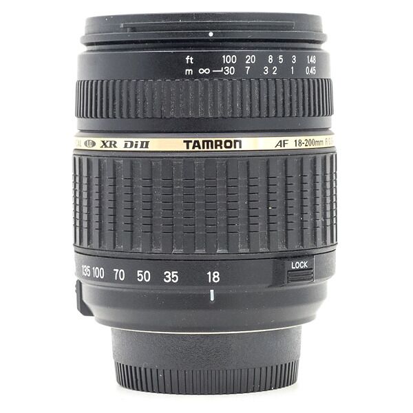 tamron af 18-200mm f/3.5-6.3 xr di ii ld aspherical (if) macro nikon fit (condition: excellent)