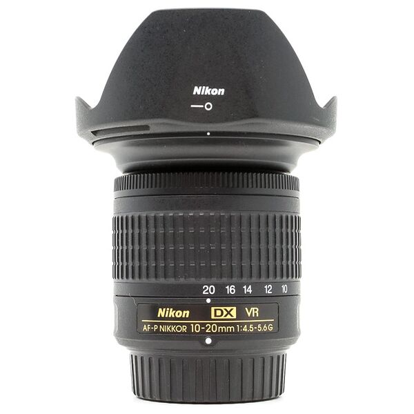 nikon af-p dx nikkor 10-20mm f/4.5-5.6g vr (condition: excellent)