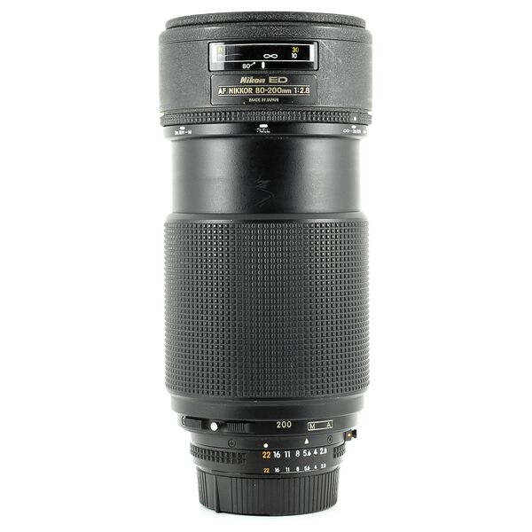 nikon af nikkor 80-200mm f/2.8 ed one touch (condition: s/r)