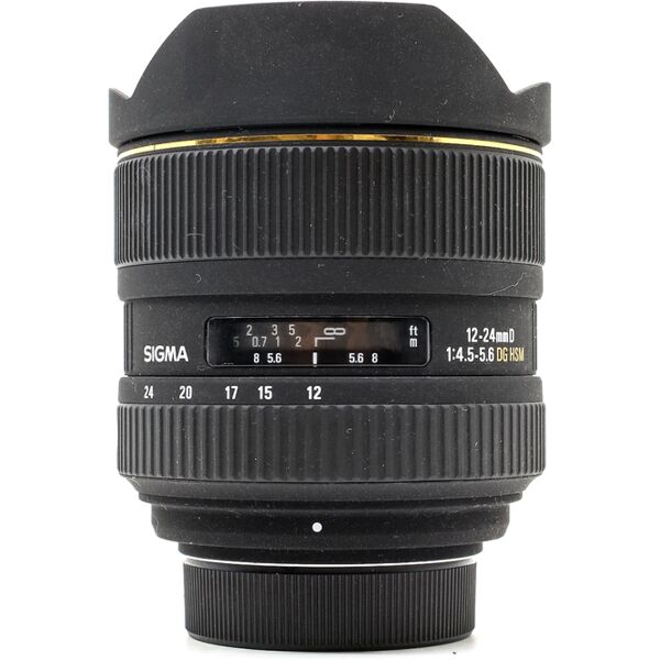 sigma 12-24mm f/4.5-5.6 ex dg hsm nikon fit (condition: excellent)