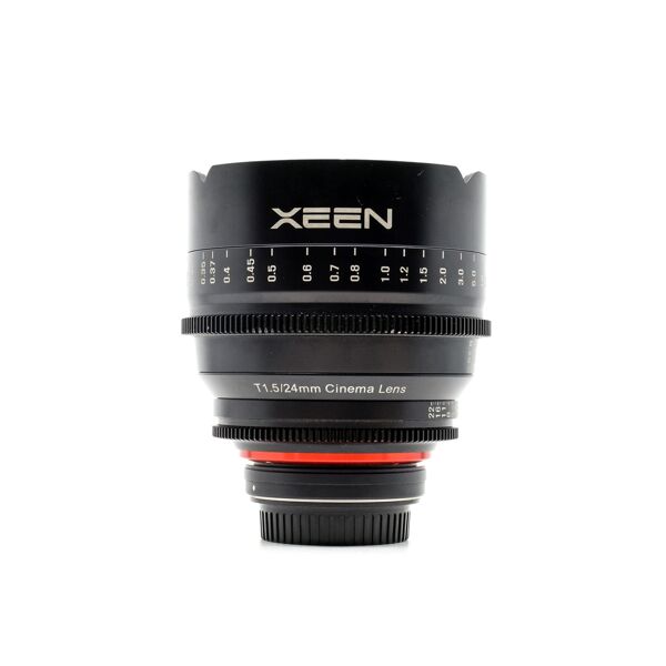 samyang xeen cf 24mm t1.5 canon ef fit (condition: good)