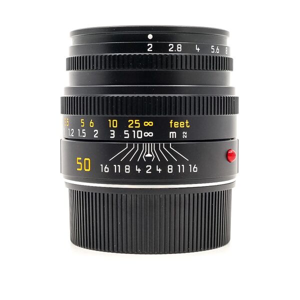 leica 50mm f/2 summicron-m [11826] (condition: like new)