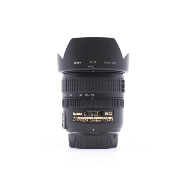 nikon af-s nikkor 24-85mm f/3.5-4.5g (condition: excellent)