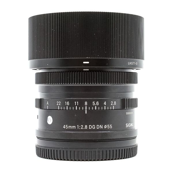 sigma 45mm f/2.8 dg dn contemporary l fit (condition: like new)