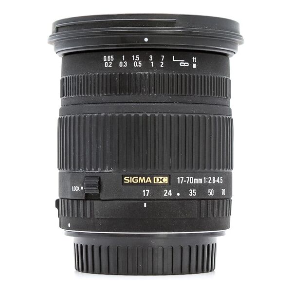 sigma 17-70mm f/2.8-4.5 dc macro canon ef-s fit (condition: good)