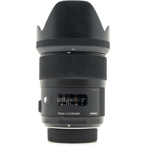 sigma 35mm f/1.4 dg hsm art nikon fit (condition: excellent)