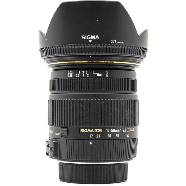 sigma 17-50mm f/2.8 ex dc os hsm nikon fit (condition: good)