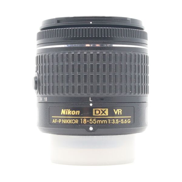 nikon af-p dx nikkor 18-55mm f/3.5-5.6g vr (condition: excellent)