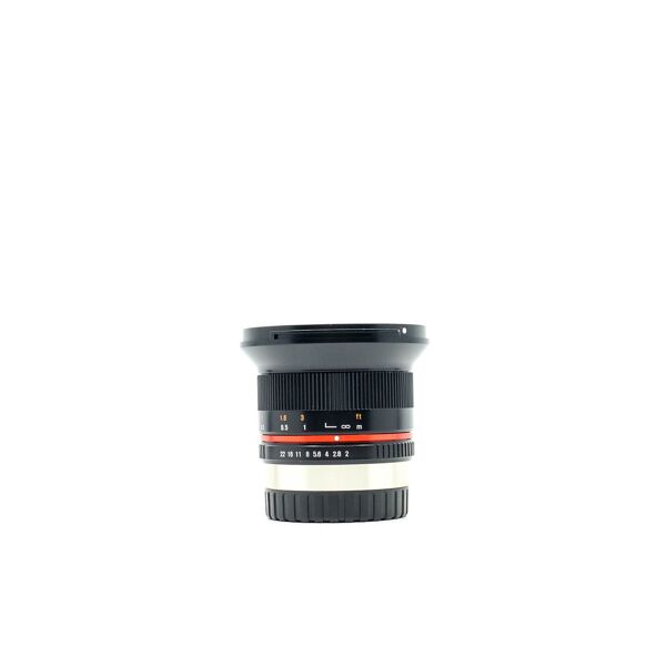 samyang 12mm f/2 ncs cs fujifilm x fit (condition: good)