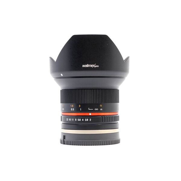 walimex pro 12mm f/2 ncs cs sony e fit (condition: excellent)