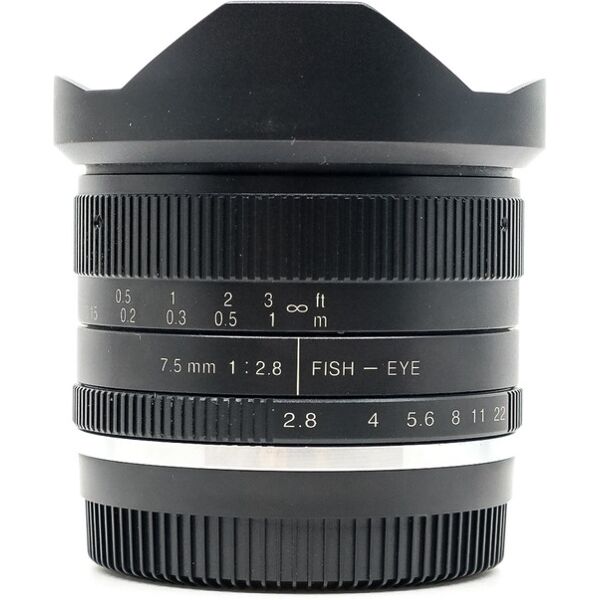 7artisans 7.5mm f/2.8 fujifilm x fit (condition: excellent)