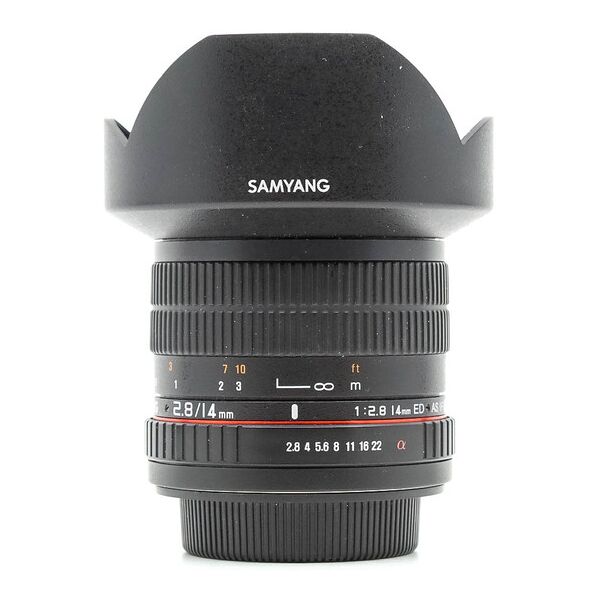 samyang 14mm f/2.8 if ed umc sony a fit (condition: excellent)