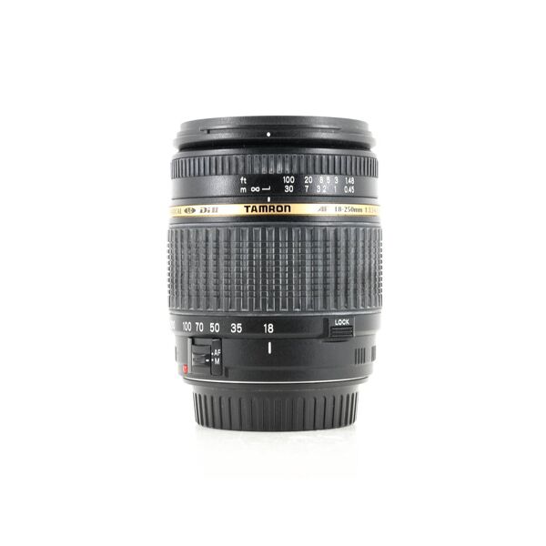 tamron af 18-250mm f/3.5-6.3 di ii ld aspherical (if) macro canon ef-s fit (condition: good)