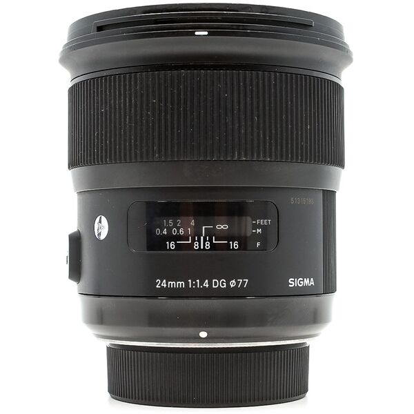 sigma 24mm f/1.4 dg hsm art nikon fit (condition: good)