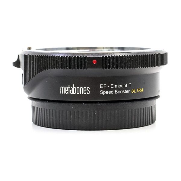 metabones canon ef lens to sony e t speed booster ultra 0.71x ii (condition: excellent)