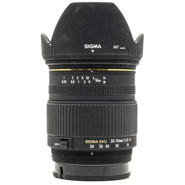 sigma 28-70mm f/2.8 ex dg sony a fit (condition: s/r)