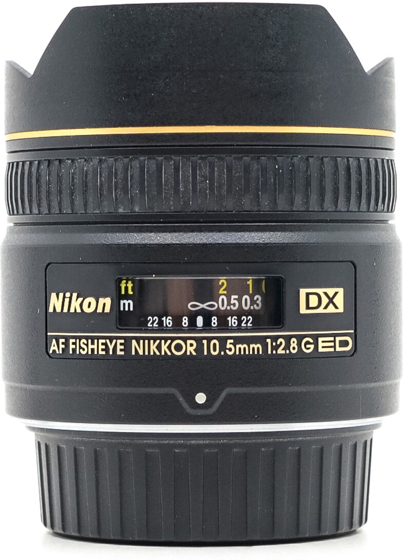 nikon af nikkor dx 10.5mm f/2.8g ed fisheye (condition: like new)