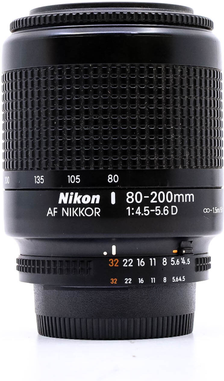 nikon af nikkor 80-200mm f/4.5-5.6d (condition: heavily used)