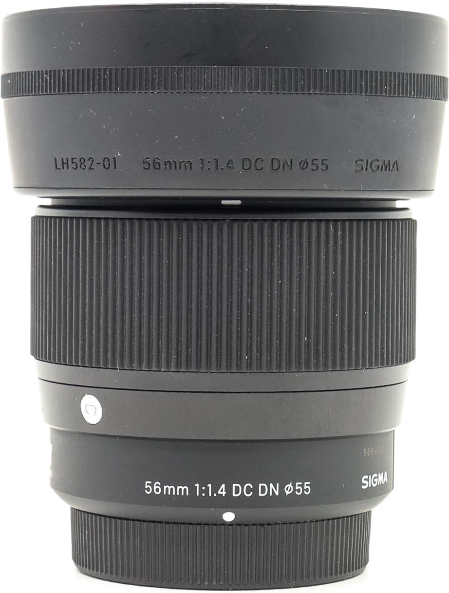 sigma 56mm f/1.4 dc dn contemporary micro four thirds fit (condition: excellent)