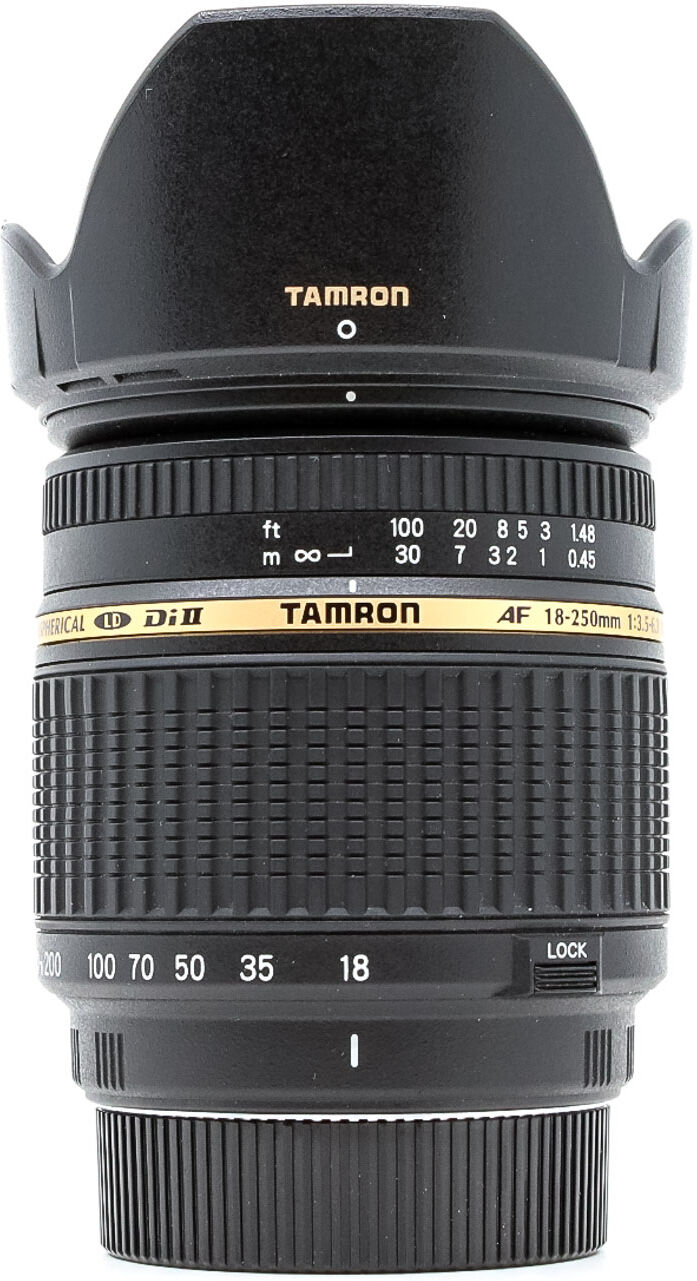 tamron af 18-250mm f/3.5-6.3 di ii ld aspherical (if) macro pentax fit (condition: like new)