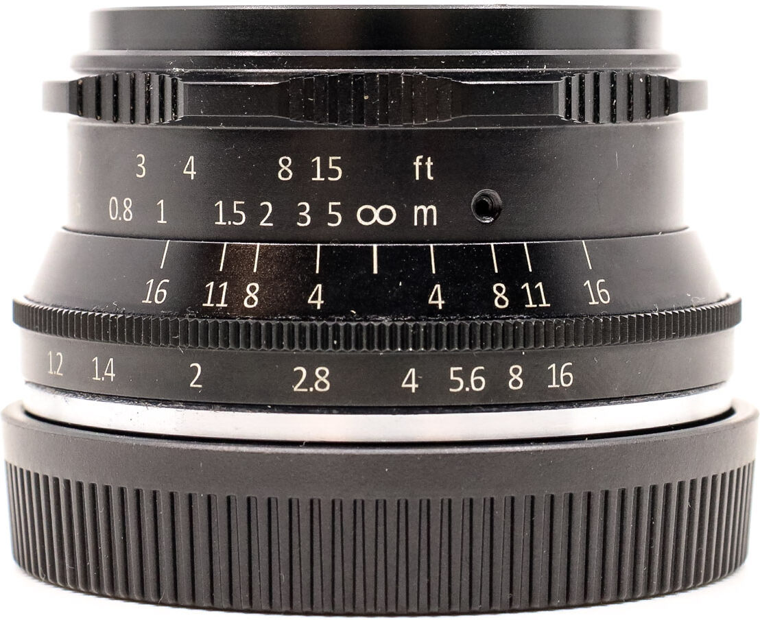 7artisans 35mm f/1.2 canon ef-m fit (condition: like new)