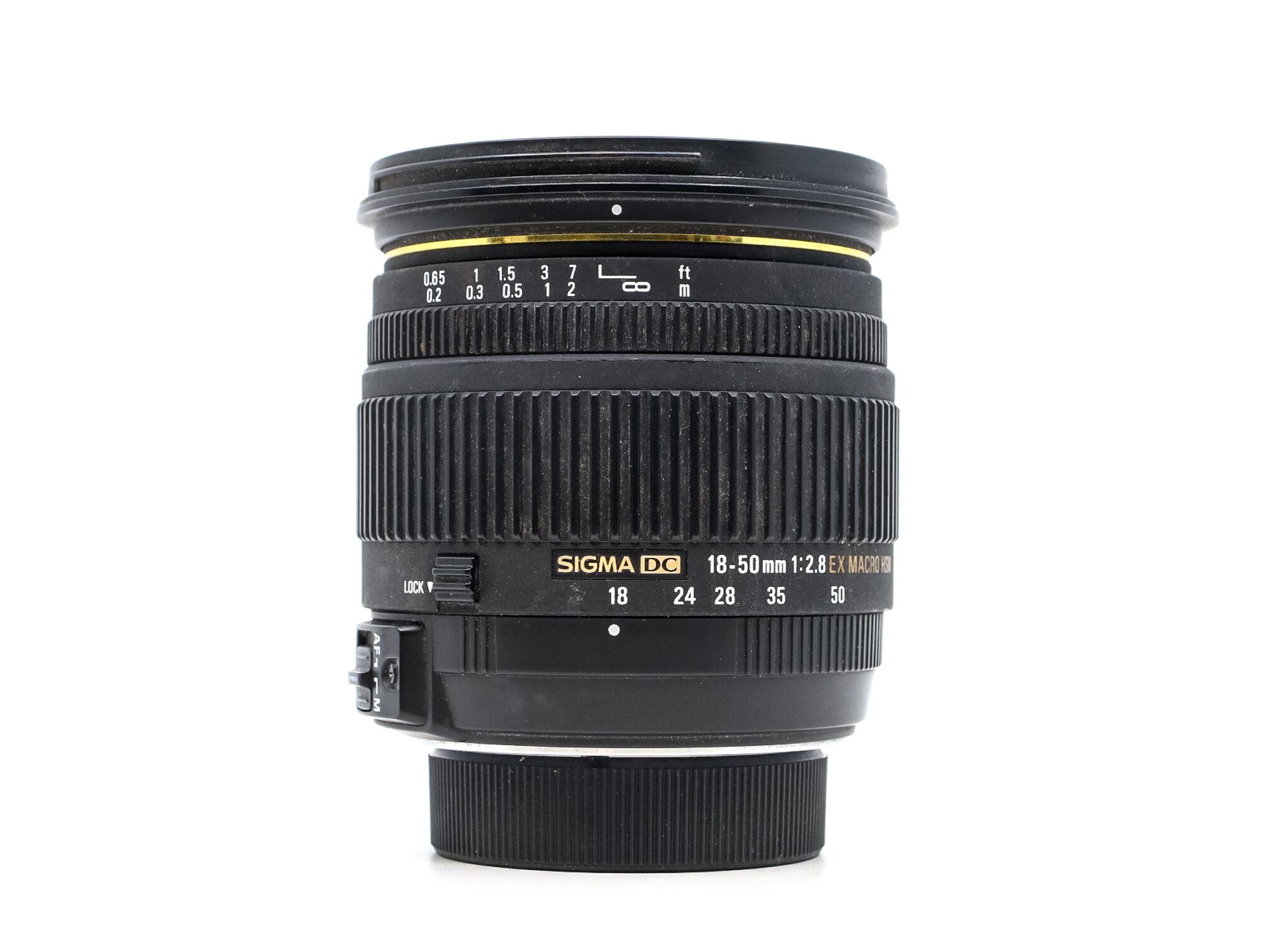 sigma 18-50mm f/2.8 ex dc macro nikon fit (condition: good)