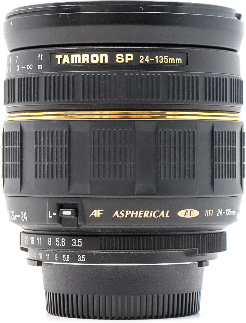 tamron sp 24-135mm f/3.5-5.6 ad aspherical (if) nikon fit (condition: excellent)