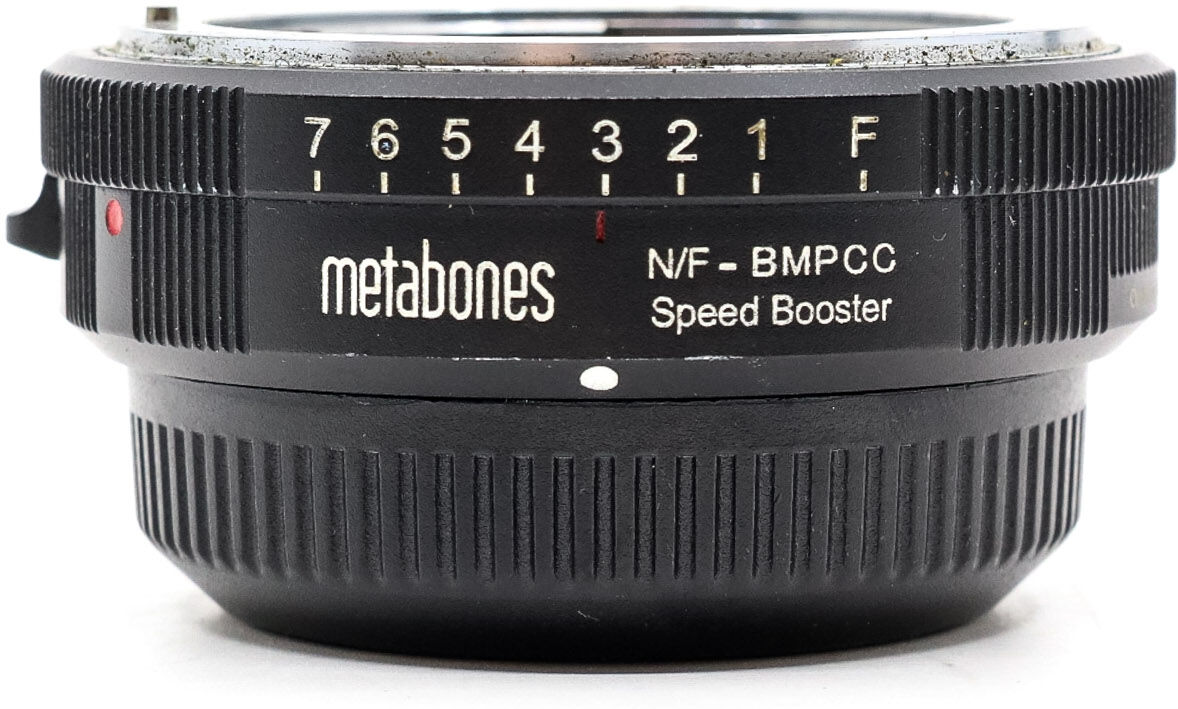 metabones nikon g to bmpcc speed booster (condition: good)