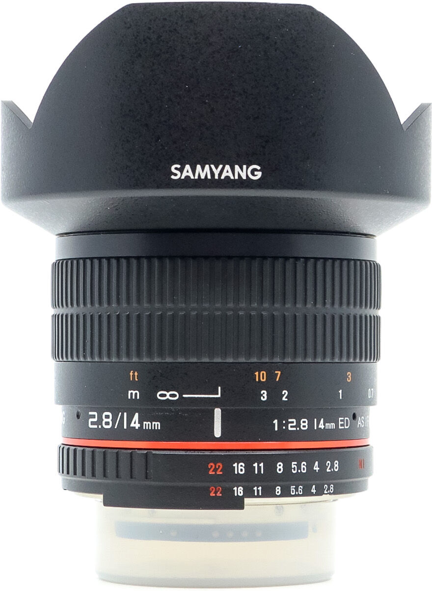 samyang 14mm f/2.8 ed as if umc nikon fit (condition: like new)