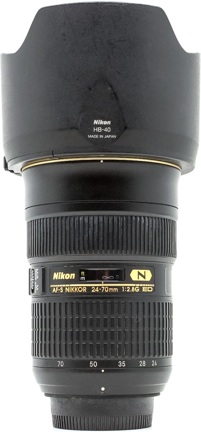 nikon af-s nikkor 24-70mm f/2.8e ed vr (condition: good)