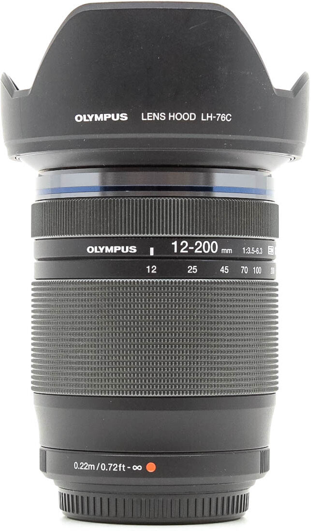 olympus m.zuiko digital ed 12-200mm f/3.5-6.3 (condition: excellent)