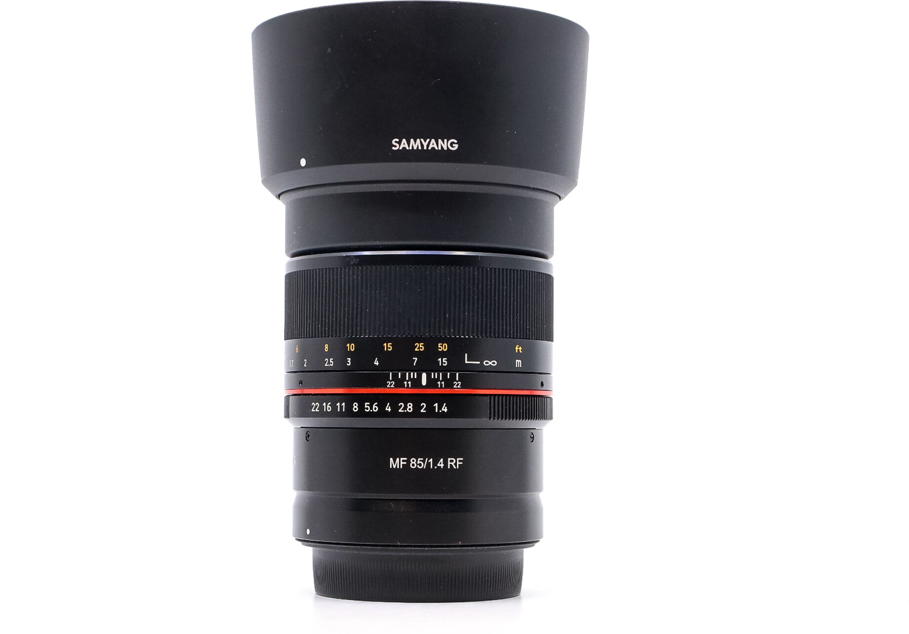 samyang mf 85mm f/1.4 rf canon rf fit (condition: like new)