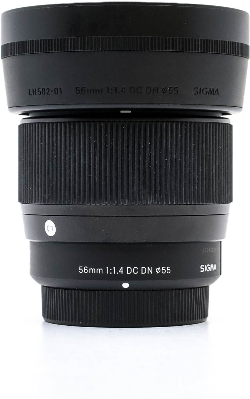 sigma 56mm f/1.4 dc dn contemporary micro four thirds fit (condition: excellent)