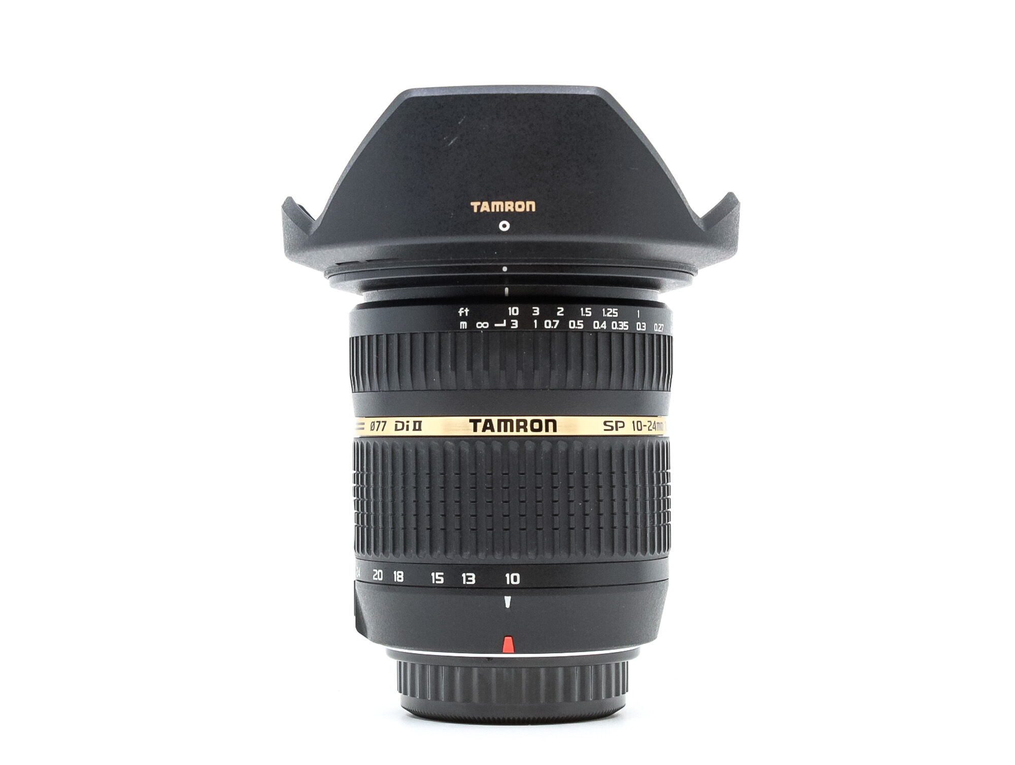 tamron sp af 10-24mm f/3.5-4.5 di ii ld aspherical (if) pentax fit (condition: good)
