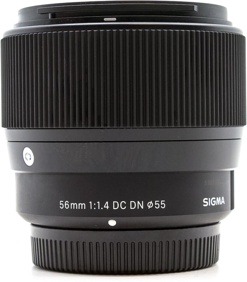 sigma 56mm f/1.4 dc dn contemporary micro four thirds fit (condition: excellent)