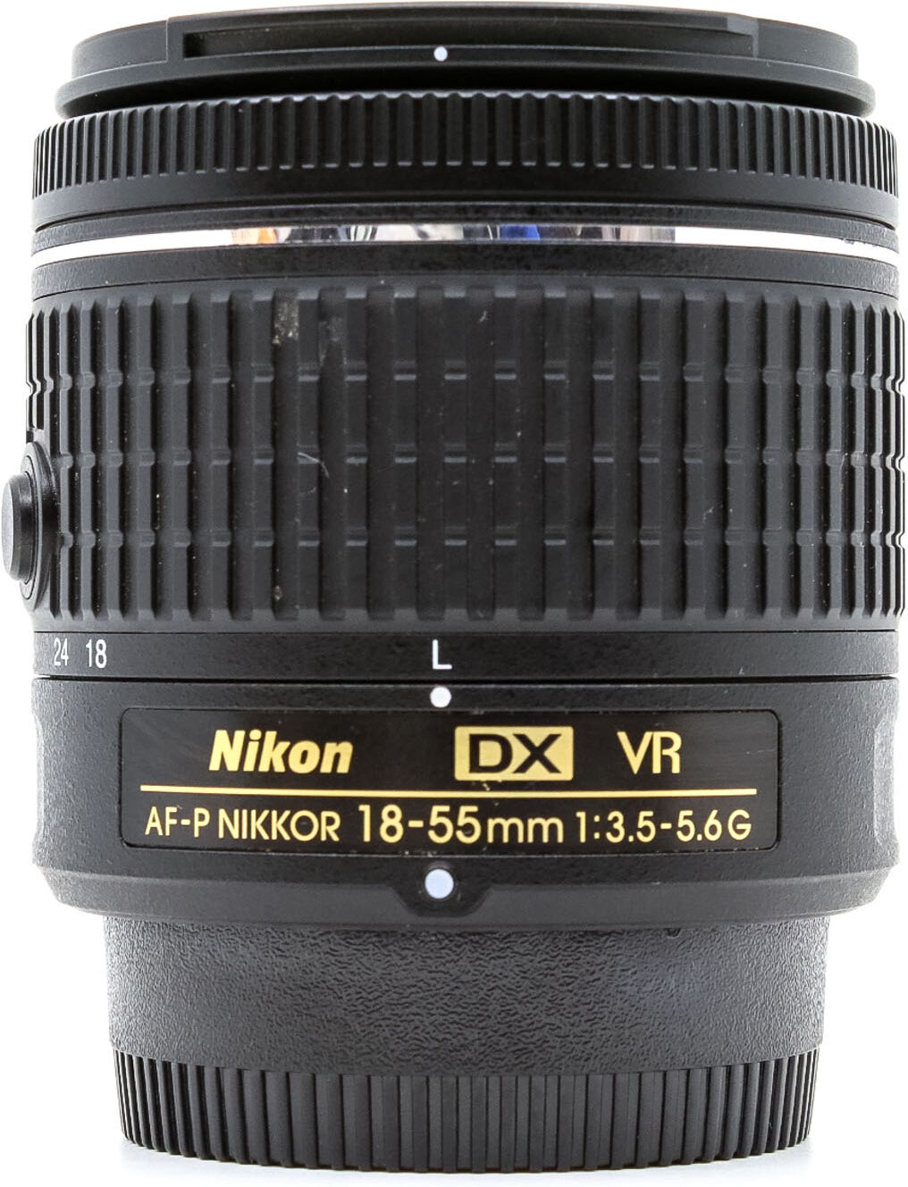 nikon af-p dx nikkor 18-55mm f/3.5-5.6g (condition: excellent)