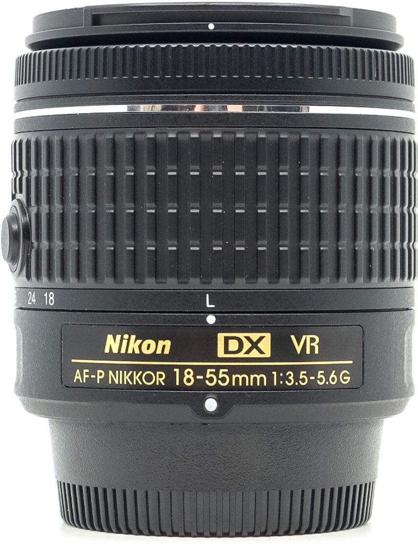 nikon af-p dx nikkor 18-55mm f/3.5-5.6g (condition: like new)