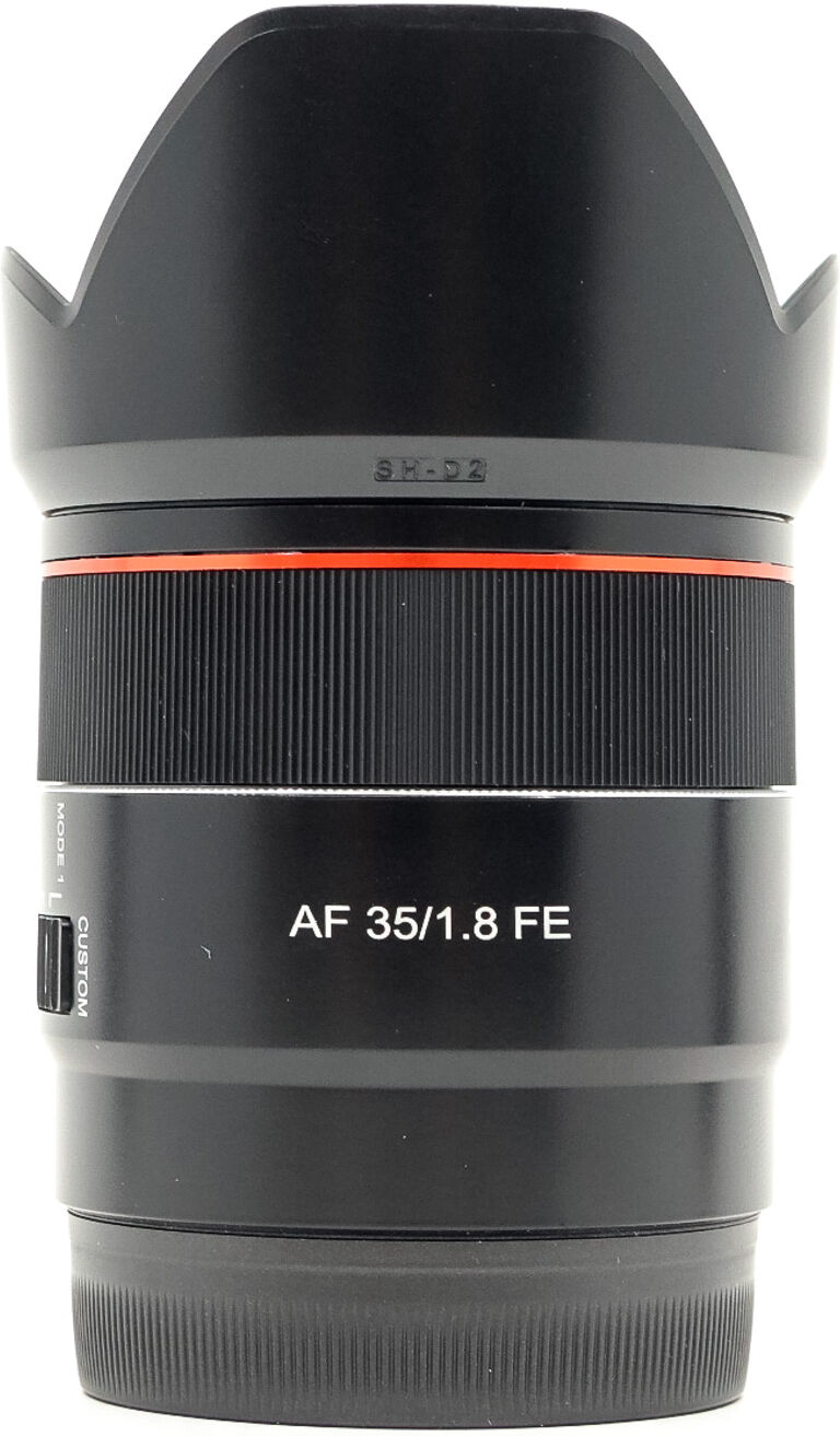 samyang af 35mm f/1.8 sony fe fit (condition: excellent)