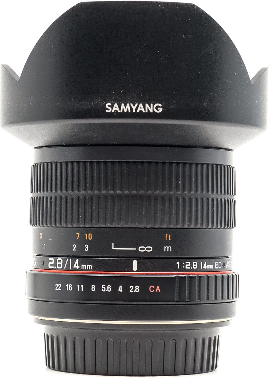 samyang mf 14mm f/2.8 mk2 canon ef fit (condition: excellent)