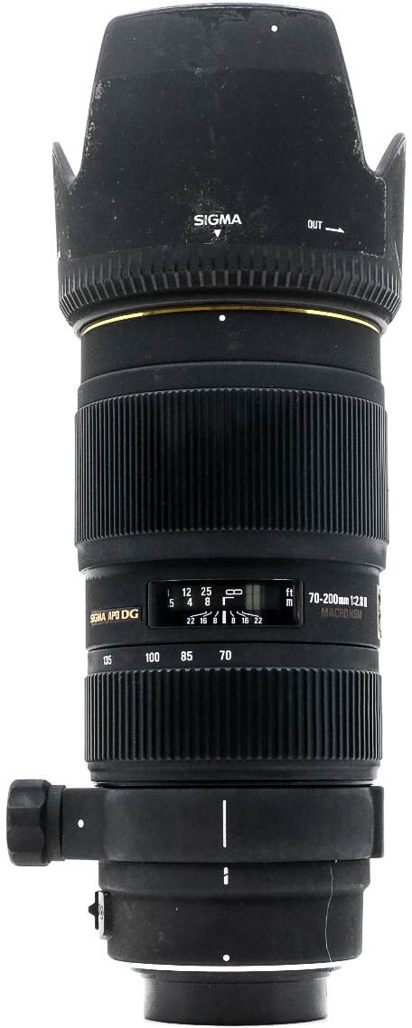 sigma 70-200mm f/2.8 ex dg ii hsm macro pentax fit (condition: well used)