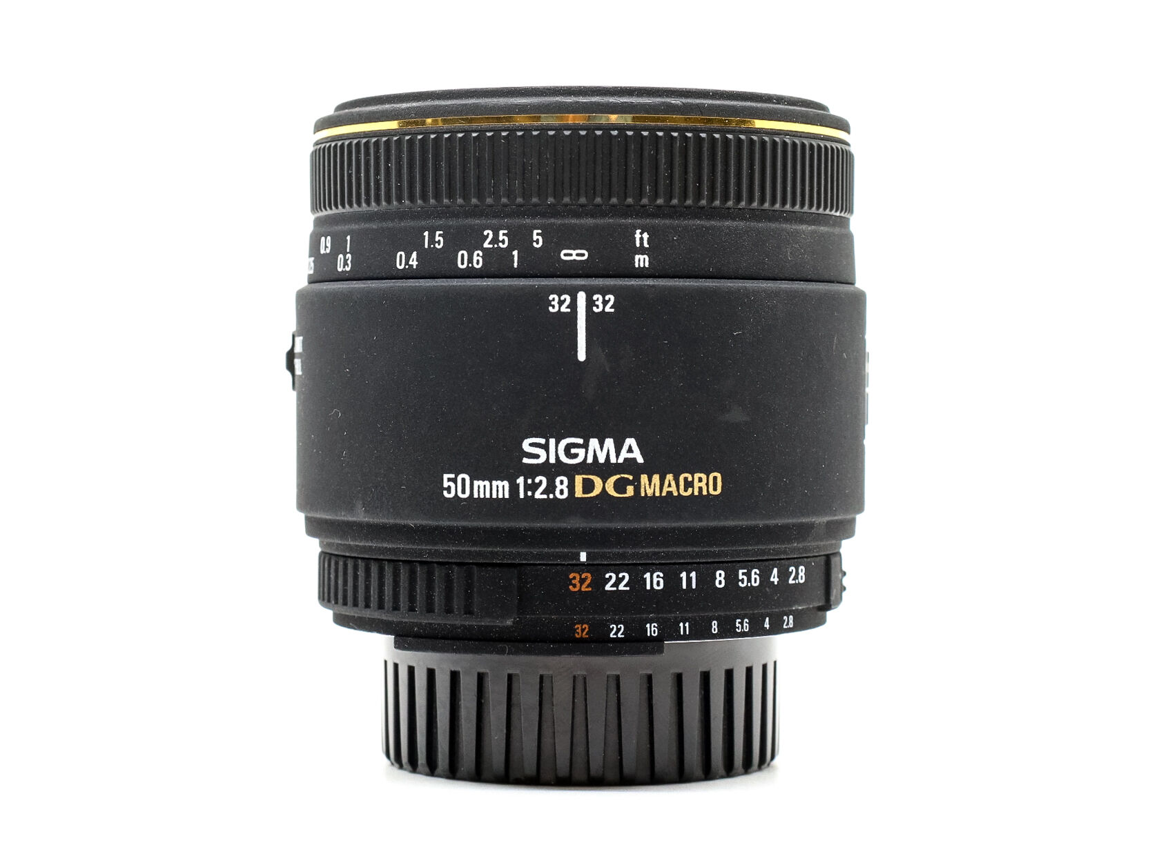sigma 50mm f/2.8 ex macro nikon fit (condition: good)