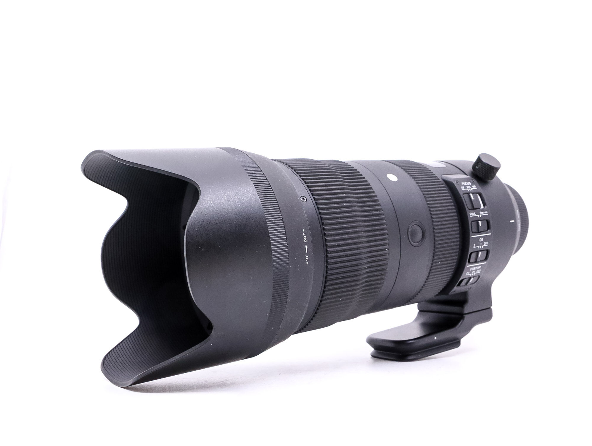 sigma 70-200mm f/2.8 dg os hsm sport nikon fit (condition: like new)
